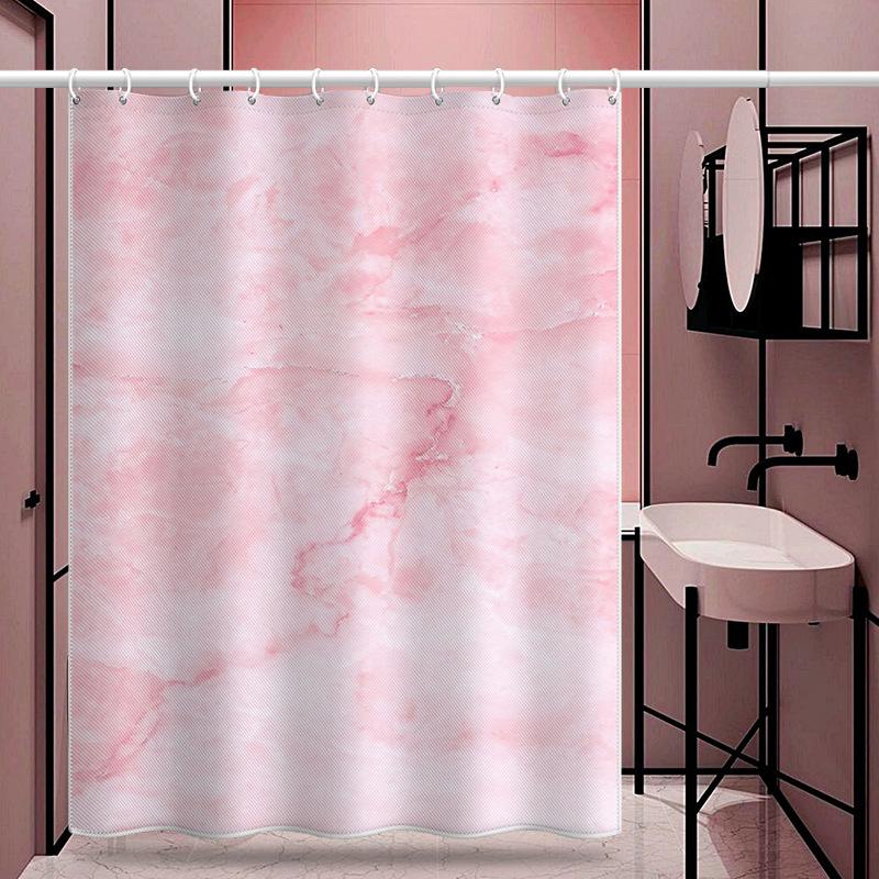 Утолщенная водонепроницаемая занавеска для ванной комнаты, устойчивая к плесени, занавеска для душа, занавеска для душевой перегородки, занавеска для душа, занавеска для ванной комнаты, бесплатная перфорация