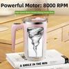 450ml Automatic Self Stirring Coffee Mug Rechargeable Espresso Cup Heating Mixer Cup  Tea Drinking