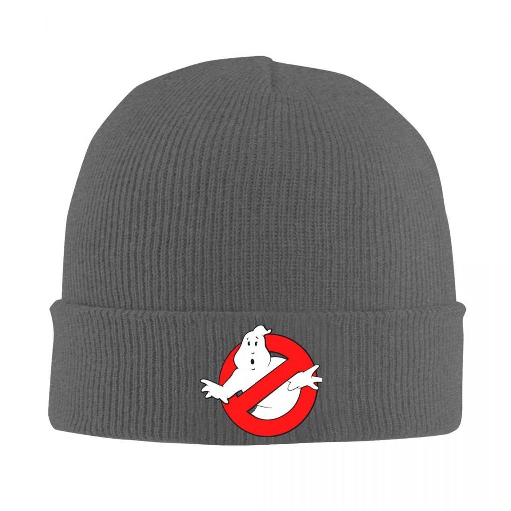 Monster Movie Ghost Knitted Hat for WoUnisex Unisex Beanie Winter Hat GhostsBusters Warm Melon Cap