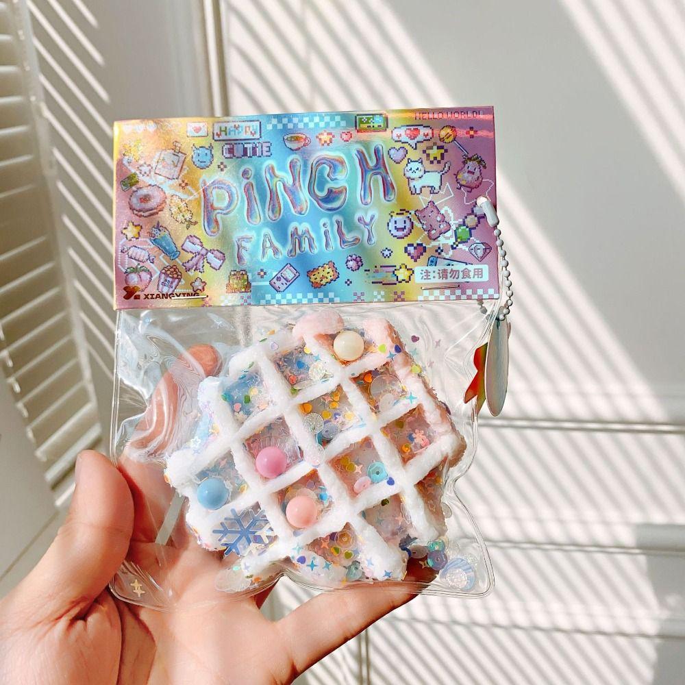 Super Soft Big Oreo Biscuit Pinching Toy Handmade Mochi Taba Stress Relief Toy Silicone New Fidget Gift