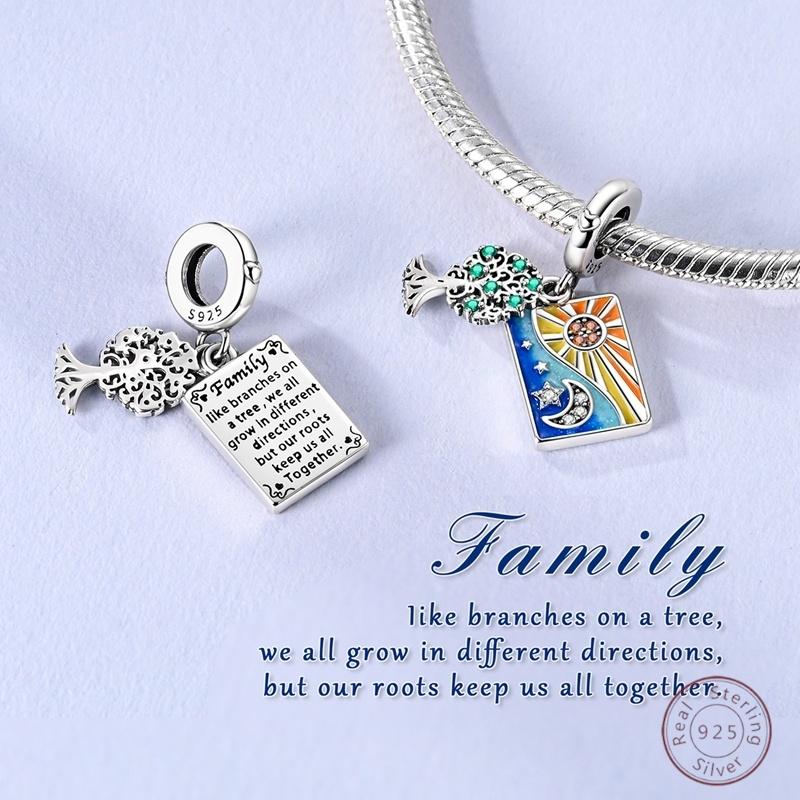 copper Charm Bead Charms Bead Charms Pendants Sun Moon Stars Magic Tarot Compatible With Authentic Bracelets Women Fine Jewellery Gift