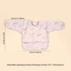 Adjustable Full Sleeve Apron Protective Front Long Sleeve Feeding Smock Durable Baby Bibs