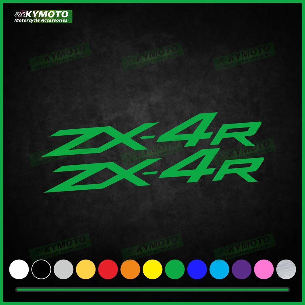 For ZX-4R ZX4R motorcycle accessories decals fairing decoration helmet fuel tank engine logo reflective waterproof sticker