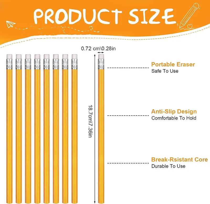 50/100/150 шт. деревянные графитовые карандаши HB, профессиональные карандаши для рисования, дневника, письма для школы