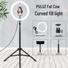 PULUZ 30см Многопозиционная кольцевая лампа для стриминга и онлайн-занятий