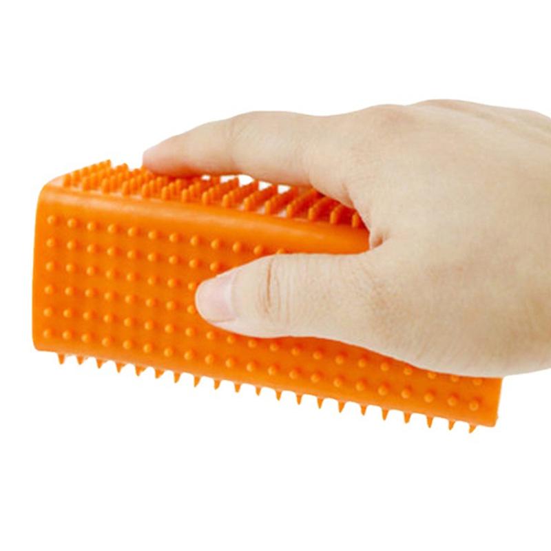 Силиконовая полая резиновая щетка для удаления шерсти собак, машин, мебели, ковров, одежды, щетка для чистки собак, зоотовары, средство для удаления шерсти собак