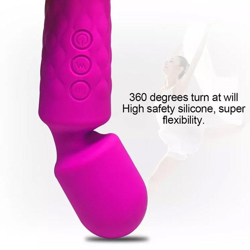 Powerful Magic Wand Vibrators for Women Clitoris Stimulator AV Stick G Spot Massager Female Masturbator Sex Toys for Ladies Couple Games