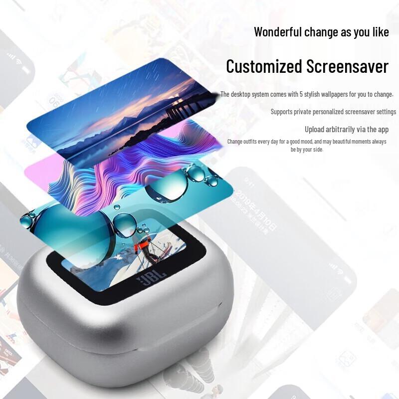 JBL LIVE BUDS 3 Smart Touchscreen True Wireless Earbuds