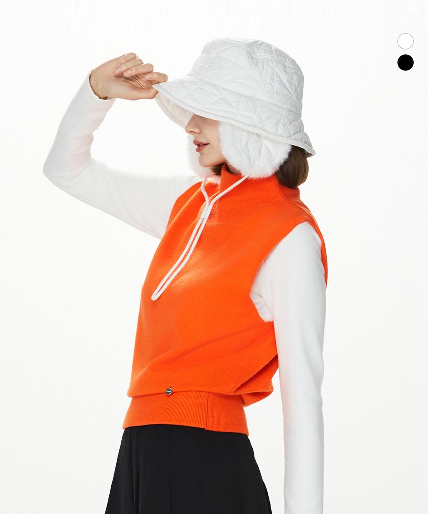 DUVIK Women'S Quilted Earflap Bucket Hat Df4Wap791