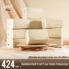 Большие 4-слойные салфетки для лица - 424 листа, плотные и мягкие для домашнего использования
