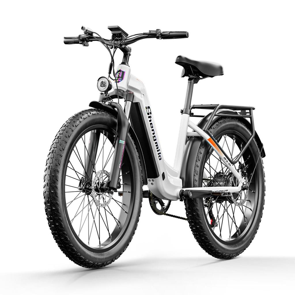 Shengmilo MX06 26-inch Electric Mountain Bike 1000W(Peak) 48V 17.5Ah 80km Disc Brakes 7-Speed Adult E-Bike