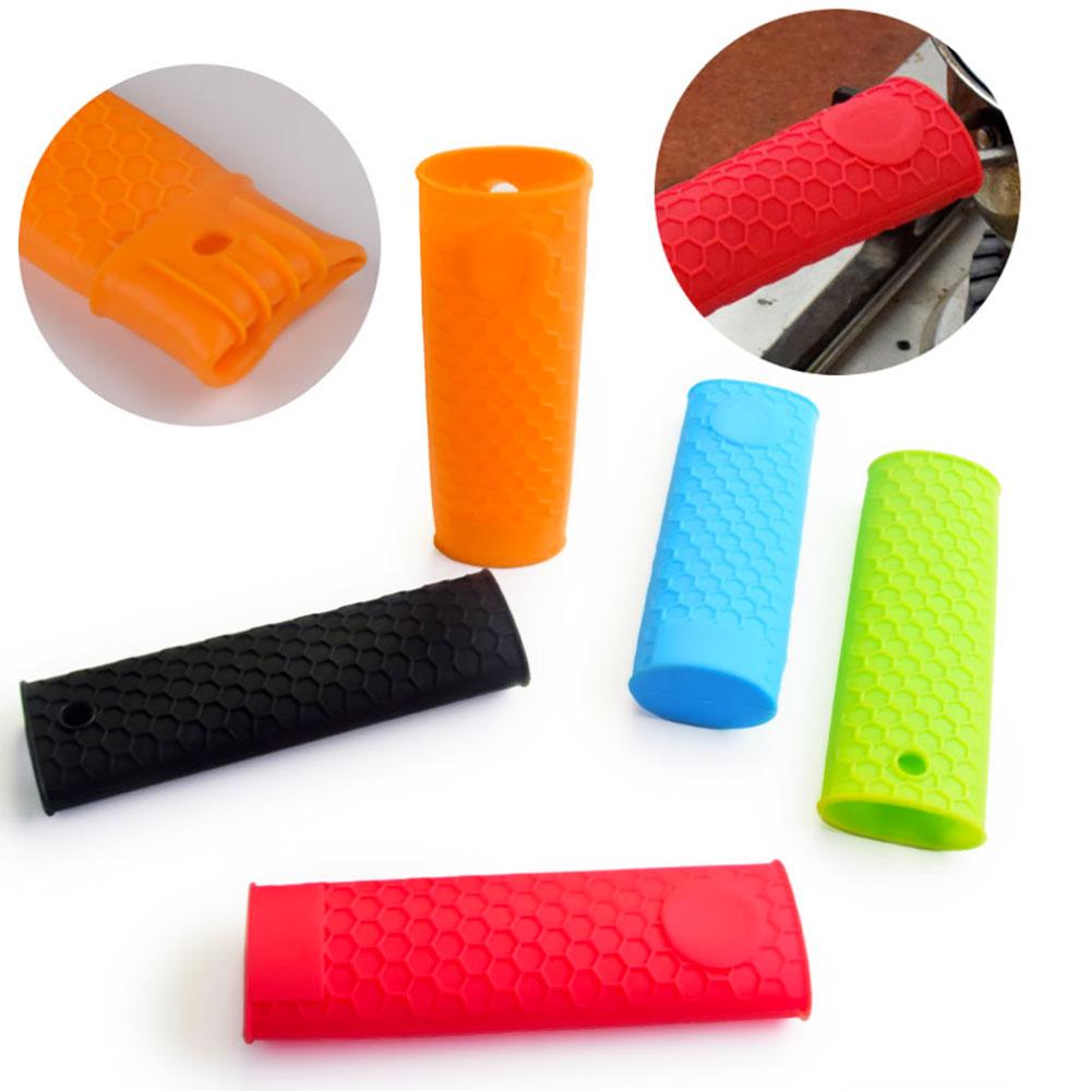 Kitchen Tool Saucepan Holder Sleeve Cookware Parts Pot Handle Cover Silicone Pot Pan Handle Sleeve