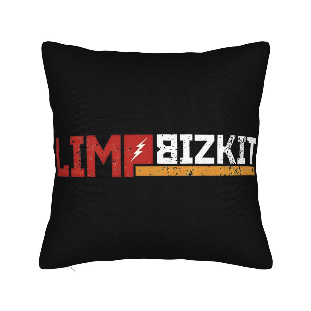 Подушки квадратные Rock Limp Bizkit Rap с наволочками Декоративные наволочки на молнии для кровати 18"