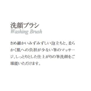 Кисть для умывания лица Chikuhodo Kumano FA-5 (черный)