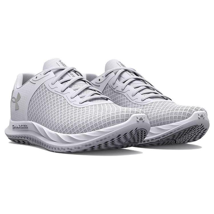 Under Armour Женские Charged Breeze Белый Металлик Серебристый 3025130-100