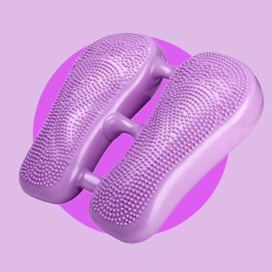 Надувной степпер с противоскользящим покрытием для йоги, тренировки равновесия, педальный тренажер, коврик для домашнего офиса, тренажерного зала, многофункциональный воздушный степпер, портативное фитнес-оборудование