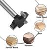 CNC Spoilboard Surfacing Router Bits 1/4 Inch ShankCutting Diameter Slab Flattening  Milling  Tools  for Wood Slotting