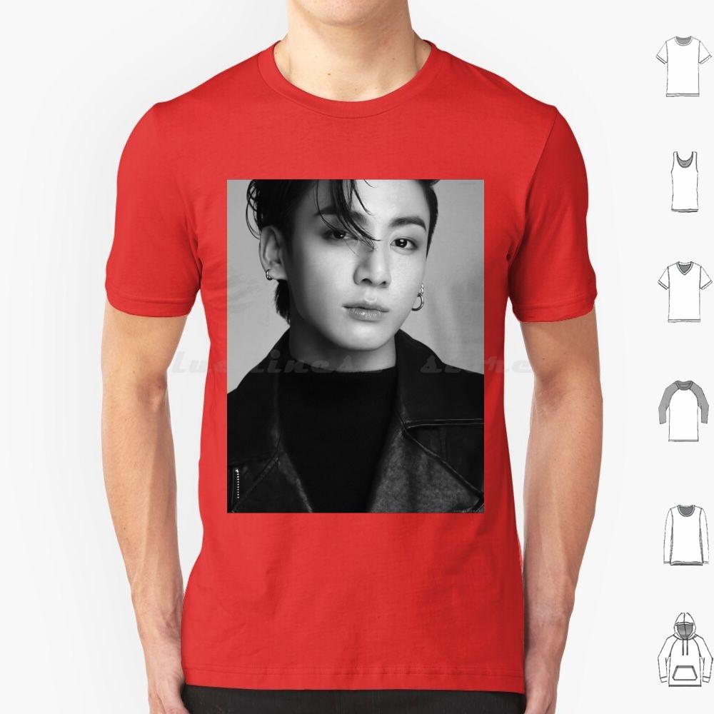 Jungkook T Shirt Big Size 100% Cotton Jungkook Suga Aesthetic Suga Namjoon Rm V Taehyung V Joonie Hobi Hoseok Jimin Jin