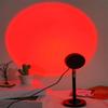 Проектор Sunset Light USB 16 цветов, меняющий цвет, напольный светильник, ночник, вращающийся на 360 градусов, украшение, украшение