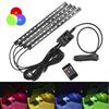 Universal Car RGB Ambient Lights LED Strip Interior Atmosphere Lamps 8 Colors Decorative Off Road 4x4 SUV Automobile Accessories