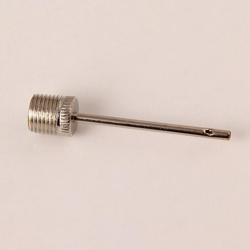 50PCS Stainless Steel Sports Ball Inflating Pump Pins Soccer Football Basketball Air Valve Adaptor Needle for Inflatable Sports