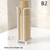 Kitchen Paper Cup Holder Disposables Cups Picker Multifunctional Desktop Cup Storage Rack Household Coffee Cup Holder For Home
