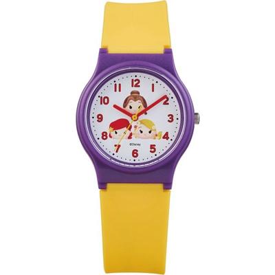 В06А-501ВК (Q&Q Часы Аналоговые Disney TSUMTSUM Princess Водонепроницаемый уретановый ремень) часы