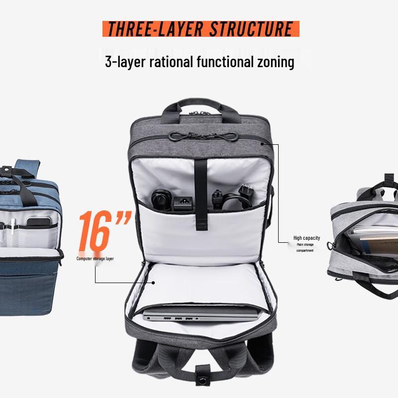 Sanwa Supply BAG-BPC9GY Деловая повседневная сумка-рюкзак для ноутбука