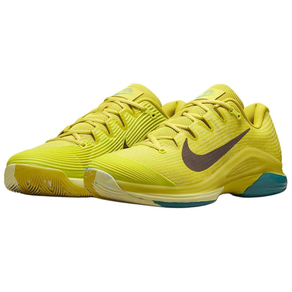 Nike Court Vapor 12 Hc Premium High Voltage Luminous Green Mineral Teal Cave Stone Sneakers HF7827-300