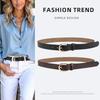 European and American Fashion Women's Genuine Leather Belt Alloy Buckle Versatile Pants Decorative Belt Women