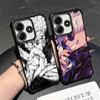 Аниме Годжо Сатору JUJUSU Покрытие Чехол для телефона Для Xiaomi Redmi Note 14 15 Pro Plus 13 12 11 11S 11T 10 9S 9 5G Противоударный Airbag C