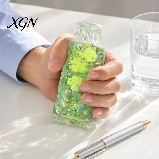 Office Stress Reliever Relief Toothpaste Tube Toy, Slow Rising Clear Squeeze Gadget Anxiety Relieving Sensory Fidget Toy for Home School