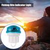 1/2 шт. Сигнальная лампа для поклевки, высокочувствительная, ночная, с датчиком удара, электронный индикатор поклевки, светодиодная лампа, рыболовные принадлежности