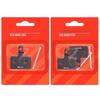 1/2pcs Bikes Brake Pad Replacement Bicycles Disc Brake Pad Resin Cyclings Brake Pad Mountain Road Bikes Part Enduring