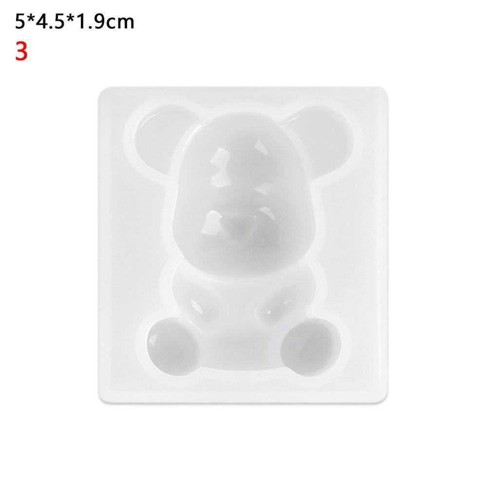 Детские игрушки ручной работы DIY 3D форма для кулона плюшевый мишка силиконовая форма инструмент для изготовления ювелирных изделий
