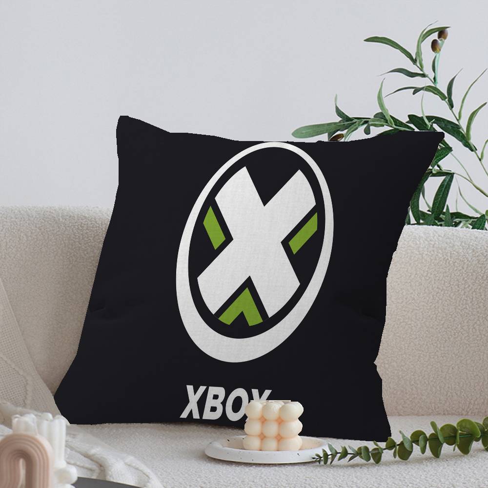 X-BOX logo print Personalized picture text home decorative pillows Household Gifts 45x45cm