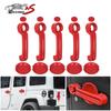 Door Handle Cover Tailgate Handle Trim for 07-17 Jeep Wrangler JK Accessories