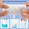 5/10Pcs Bra Liner Reusable Washable Under-Breast Sweat Absorber Pads Women Odor Control Cotton Breast Pad Moisture Wicking Boob Insert Lining