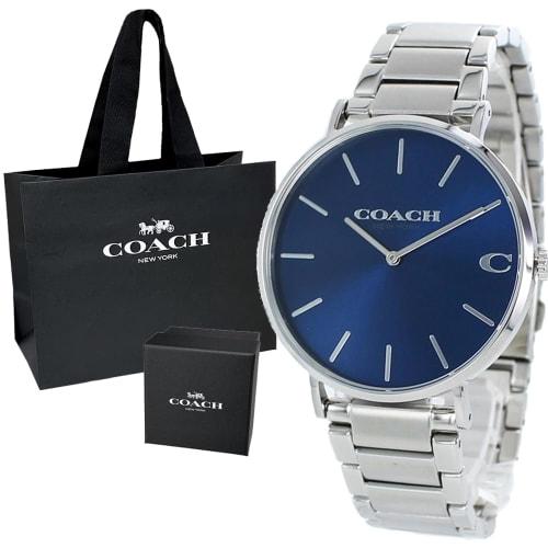 Coach Men's Stainless Steel Watch with Shopper Bag, 14602429-sp