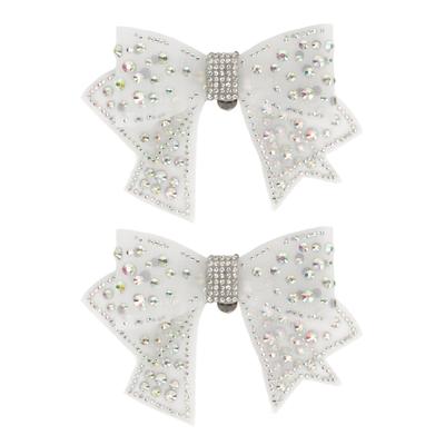 Зажимы для обуви с бантом, съемная декоративная пряжка для обуви с бантом для свадебной вечеринки, туфли на высоком каблуке