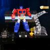 JINBAO 2001 3.0 Увеличенный Оптимус Прайм в стиле G1 Командир Фигурка Робота-Трансформера Игрушка с Прицепом Множество Аксессуаров