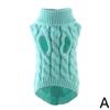 Свитера для собак для маленьких собак зимняя теплая одежда для собак вязаный свитер для кошек жилет для щенков водолазка K5P6