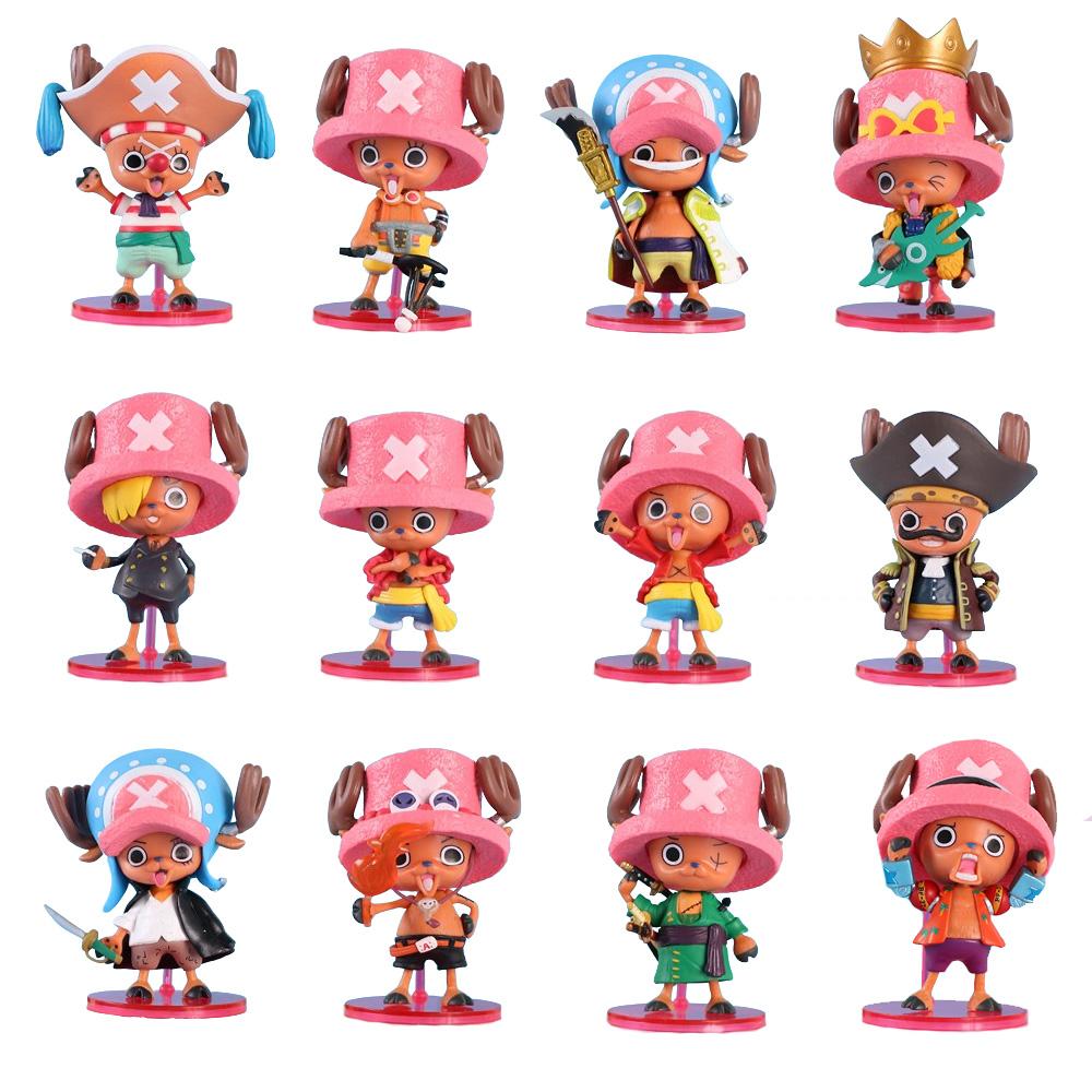 12Style Anime One Piece Tony Tony Chopper Cos Luffy Saber Model Zoro Figure Buggy Toy Sabo Gift Action Figure Collect Gifts Premium Quality