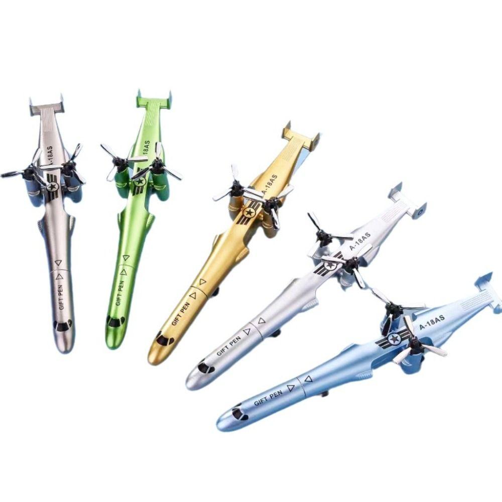 Funny Helicopter Pen Aircraft Ballpoint Pen Vintage Signature Pen Stationery