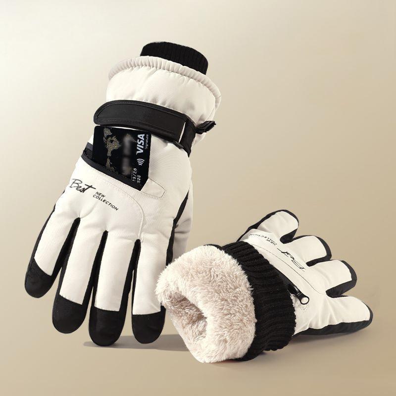 Winter  Gloves Non Slip Touch Ski Glove Snowboard Waterproof Pocket Warm Men's Women's