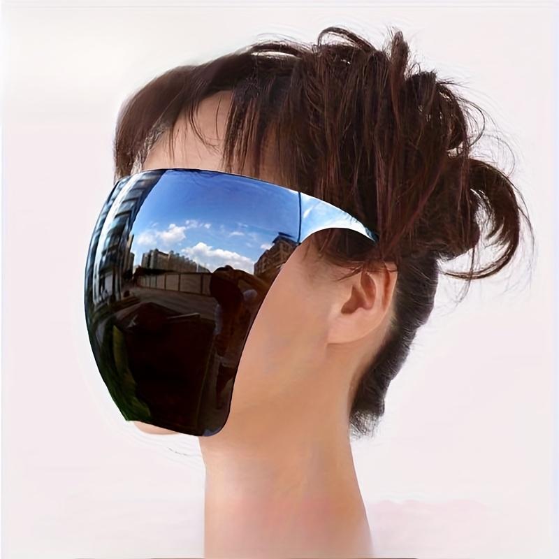 Защитная маска для езды, противотуманная, ветрозащитная, пылезащитная мотоциклетная маска, пластик, для взрослых, мотоциклетный аксессуар