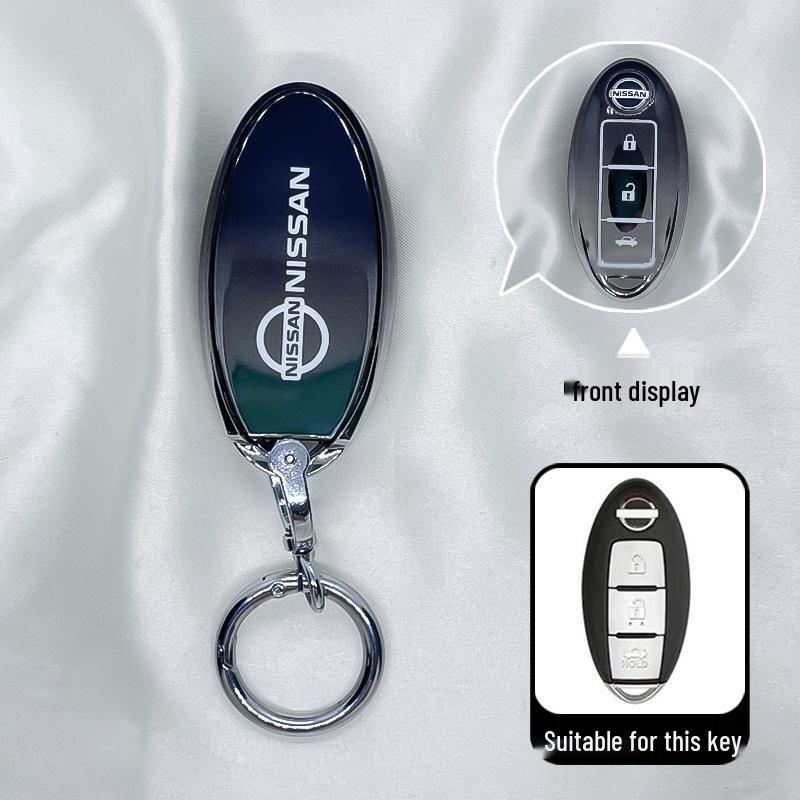 Nissan Key Covers: Compatible with X-Trail, Teana, Tiida, Terra, Murano, Sylphy, Qashqai, and Other Models.