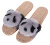 Повседневные, для помещений и улицы, Прохладная конопляная подошва с мягкой ЭВА, Размер S (Панда), Женские сандалии St.espoir, Использование, Подошва, Серый,