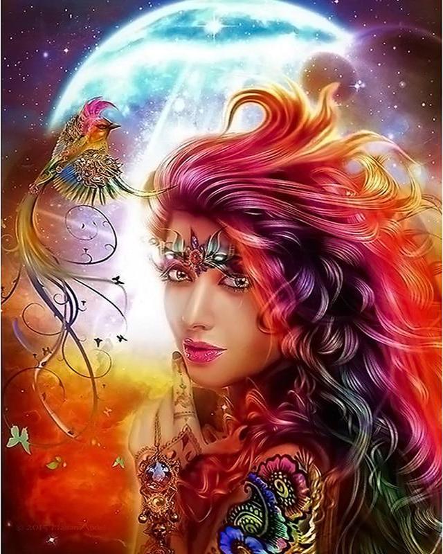 Набор для алмазной живописи кошка собака волк и девушка животное 5D DIY Алмазная вышивка цветок сельский пейзаж вышивка крестиком стразы мозаичное украшение