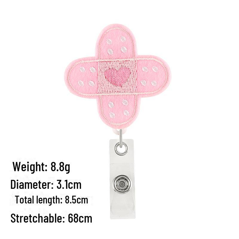 Вышитый бейдж и нашивка на одежду - легко вытягиваемая пряжка для врачей и медсестер